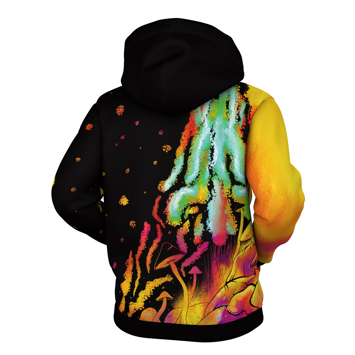 Trippy Nights Zip Up Hoodie