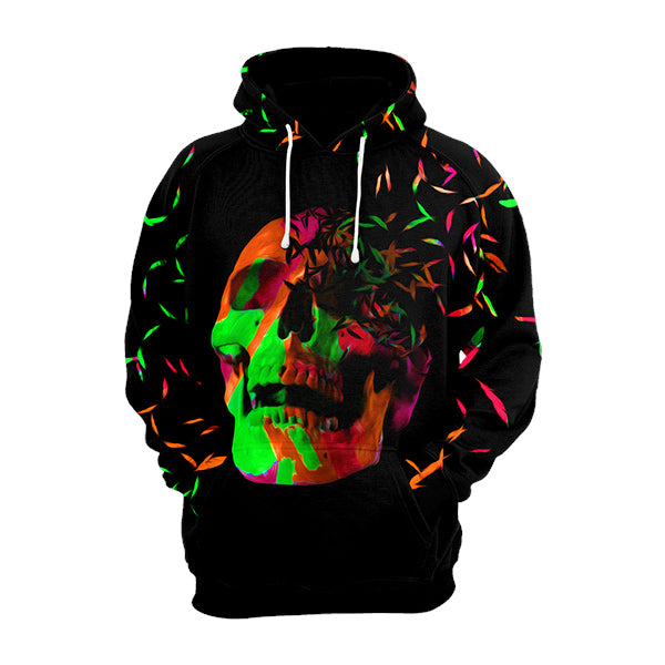 Faded Skull Hoodie