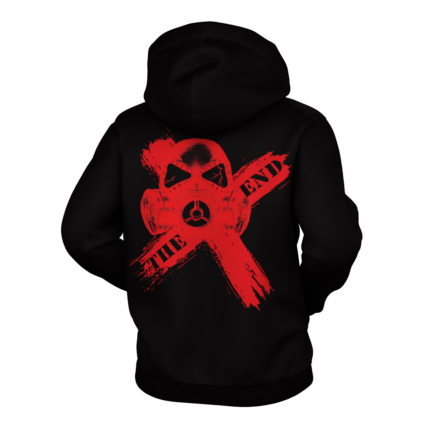 X Mask Zip Up Hoodie