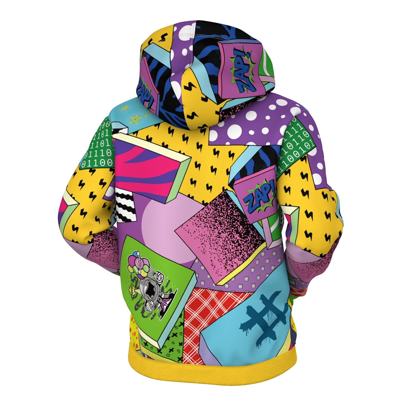 Zap Attack Zip Up Hoodie