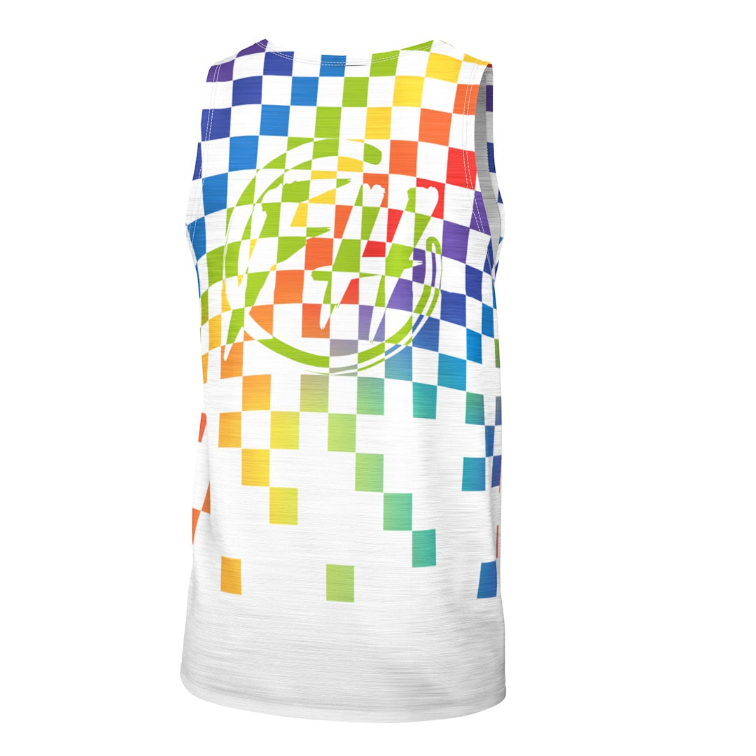 Rainbow Blocks Tank Top