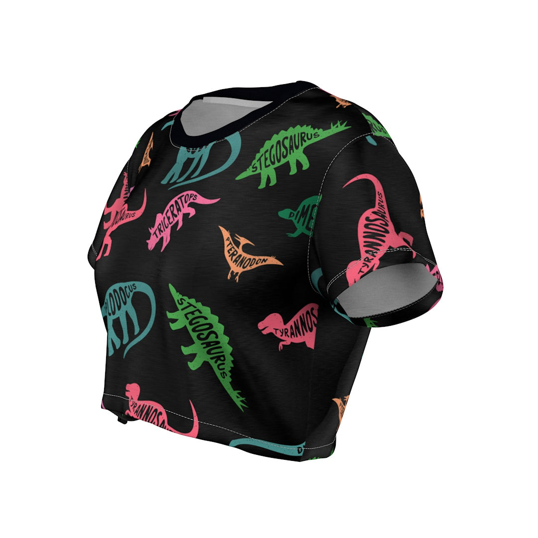 Dinosaurs Crop Top