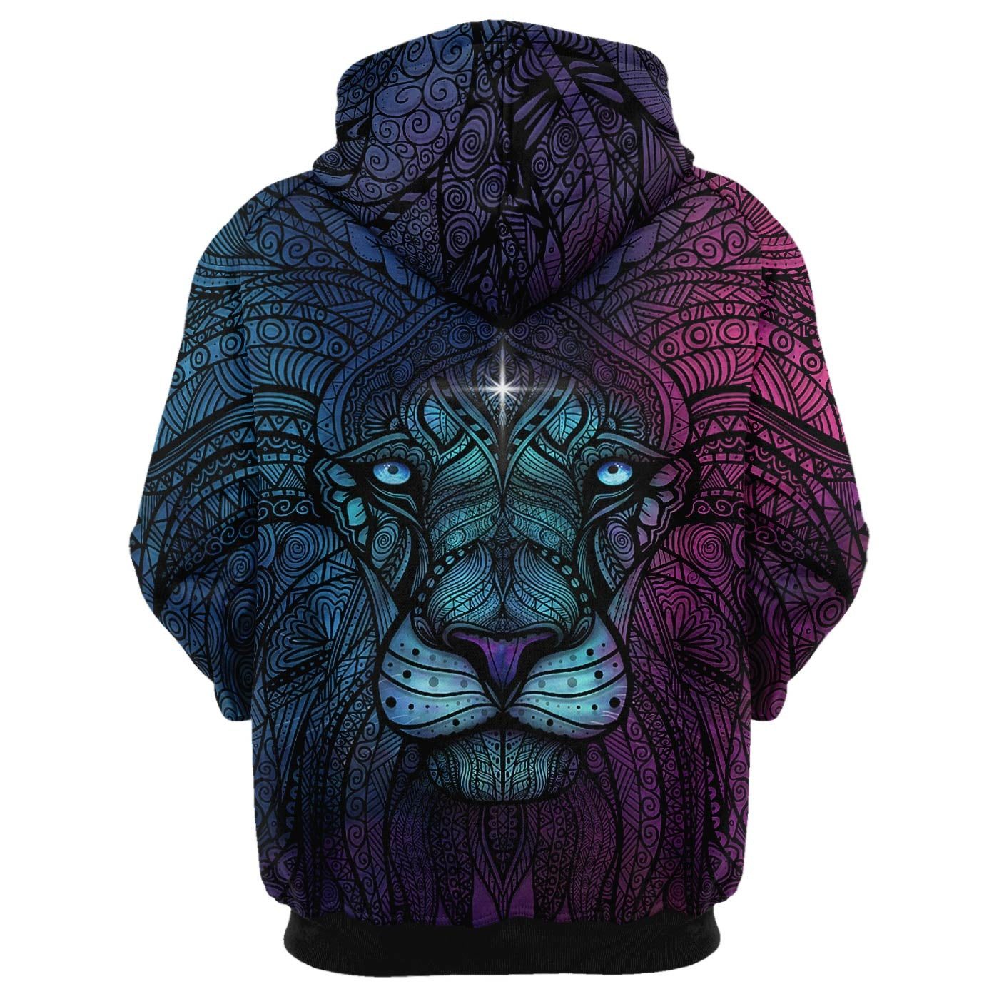 Sneaking Lion Unisex Hoodie