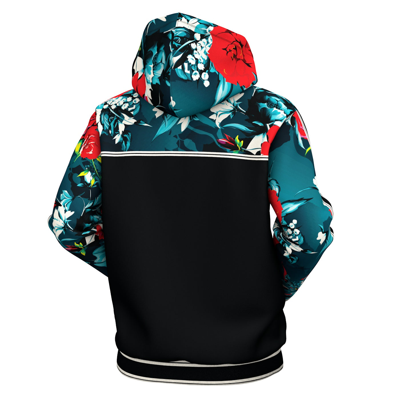 Emerald Floral Hoodie