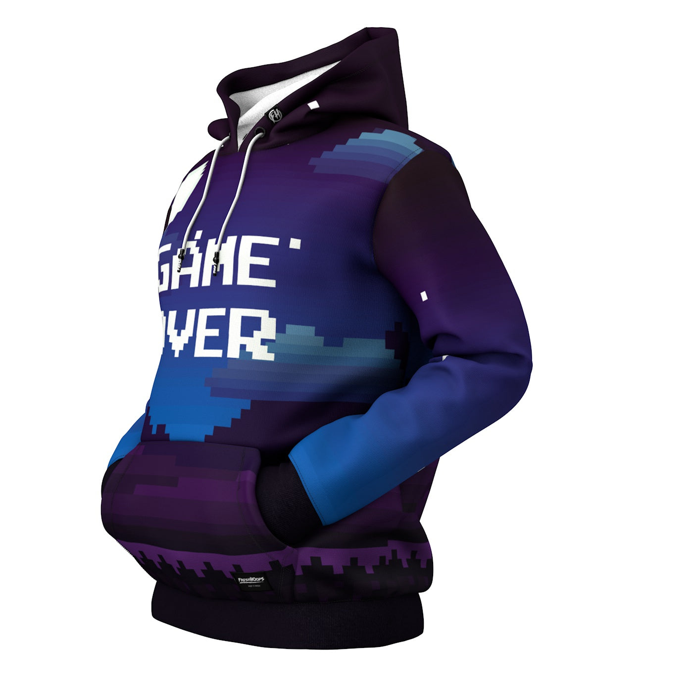 Pixel Game Over Hoodie